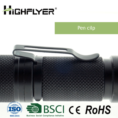 XPE Nút phát sáng Đèn pin sạc Micro USB, Đèn chùm tập trung LED Đèn pin