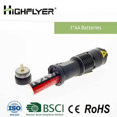 Pocket tập trung dẫn đèn pin, 3W LED cường độ cao đèn pin 200LM