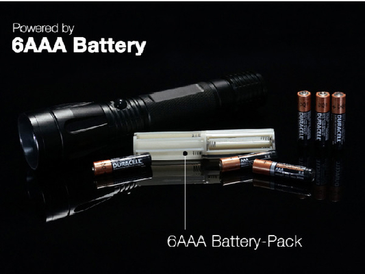 Điện HA III Cắm Trại Di Động LED Flashlight Quân Sự Chức Năng Strobe Chiến Thuật