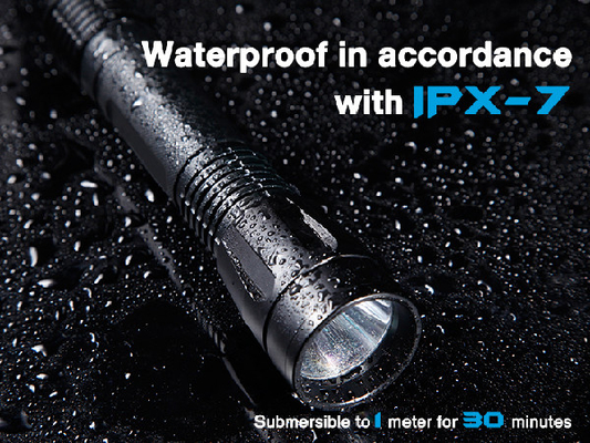 Điện HA III Cắm Trại Di Động LED Flashlight Quân Sự Chức Năng Strobe Chiến Thuật