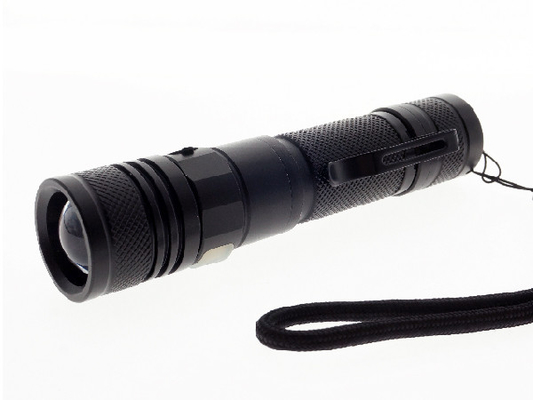 Zooming Hand Strap nhỏ sạc Torch, USB sạc Led Torch