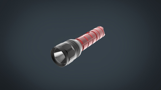 6W không thấm nước nhân viên cứu hỏa thực sự an toàn đèn pin PC T6 sạc Torch