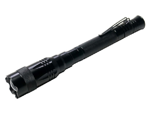 Thân thiện với môi keychain Nhôm 2AA Pin CREE LED Porjective logo Đèn pin cho holloween