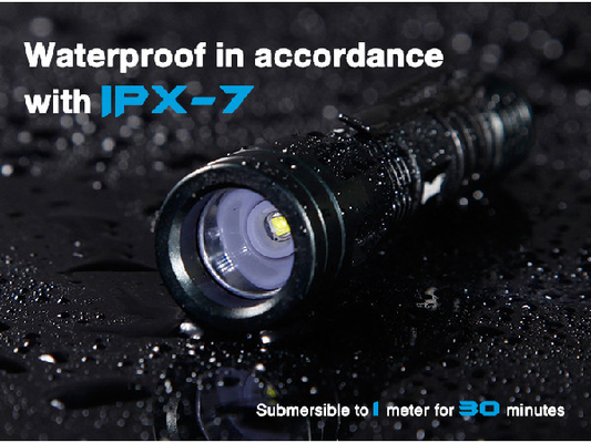 Mini Tactical EDC Vòng Chìa Khóa Led Torch A7075 Vật Liệu Nhôm Aircarft