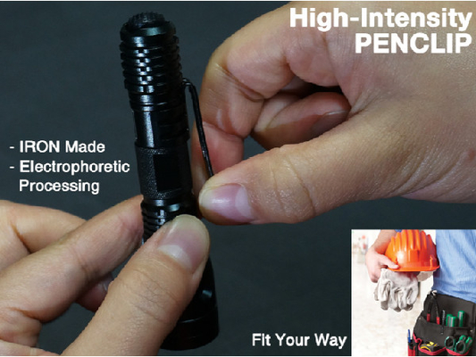 Mini Tactical EDC Vòng Chìa Khóa Led Torch A7075 Vật Liệu Nhôm Aircarft