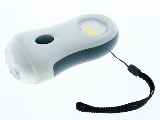 Năng lượng mặt trời sạc sáng Dynamo LED Đèn pin 2h Thời gian chạy chứng nhận RoHS