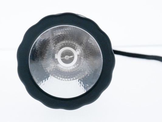 0.5W dẫn dynamo tay quây đèn pin chạm vào màu đen chức năng chiếu sáng