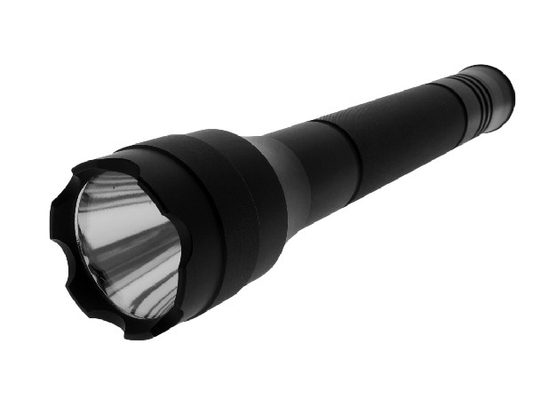 Hợp kim nhôm Cree LED Đèn pin an ninh 1500 Lumen Vỏ màu đen