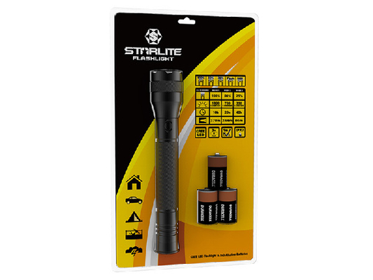 IPX7 LED Edc Pocket Đèn Pin IPX7 Khả Năng Chịu Nước Với Pin 3 * D