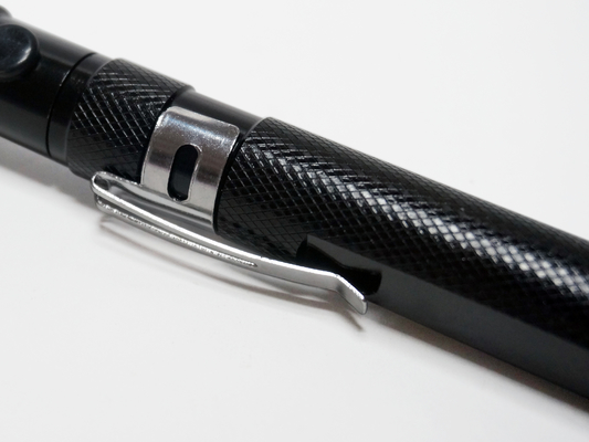 Hợp kim nhôm từ LED Pen Đèn pin Loại mở rộng Push Button Chuyển