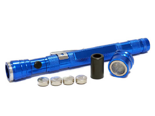 12 Lumens Worker Telescoping Led Đèn pin, Pen Phong cách Đèn pin 4 * LR44 Pin