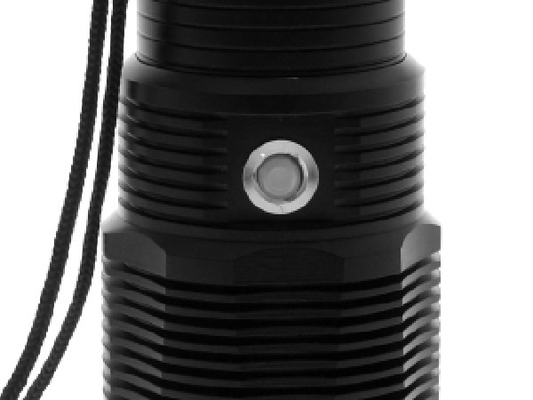 Tản nhiệt có thể sạc lại LED Đèn pin an ninh 3000lm không thấm nước 30W điện