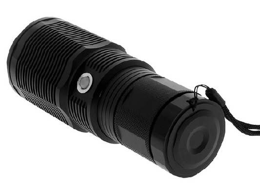Đèn pin chiến thuật quân sự 30W, thực thi pháp luật Led đèn pin Pin có thể sạc lại